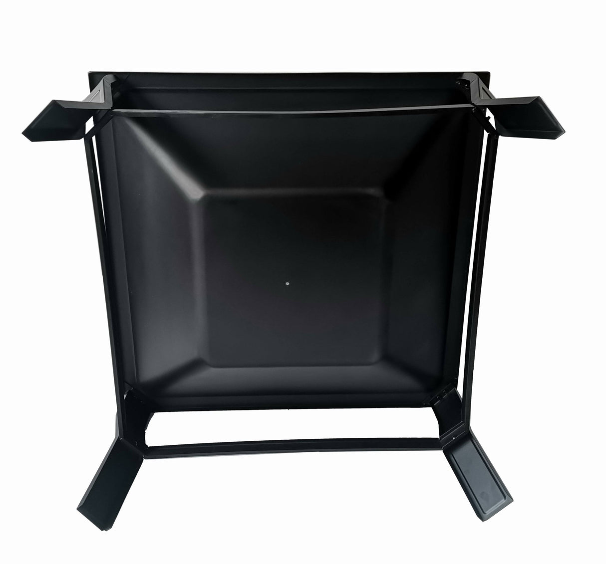 Mainstays Greyson 30 Square Wood Burning Fire Pit with Mesh Screen, Size: 20.47 inch