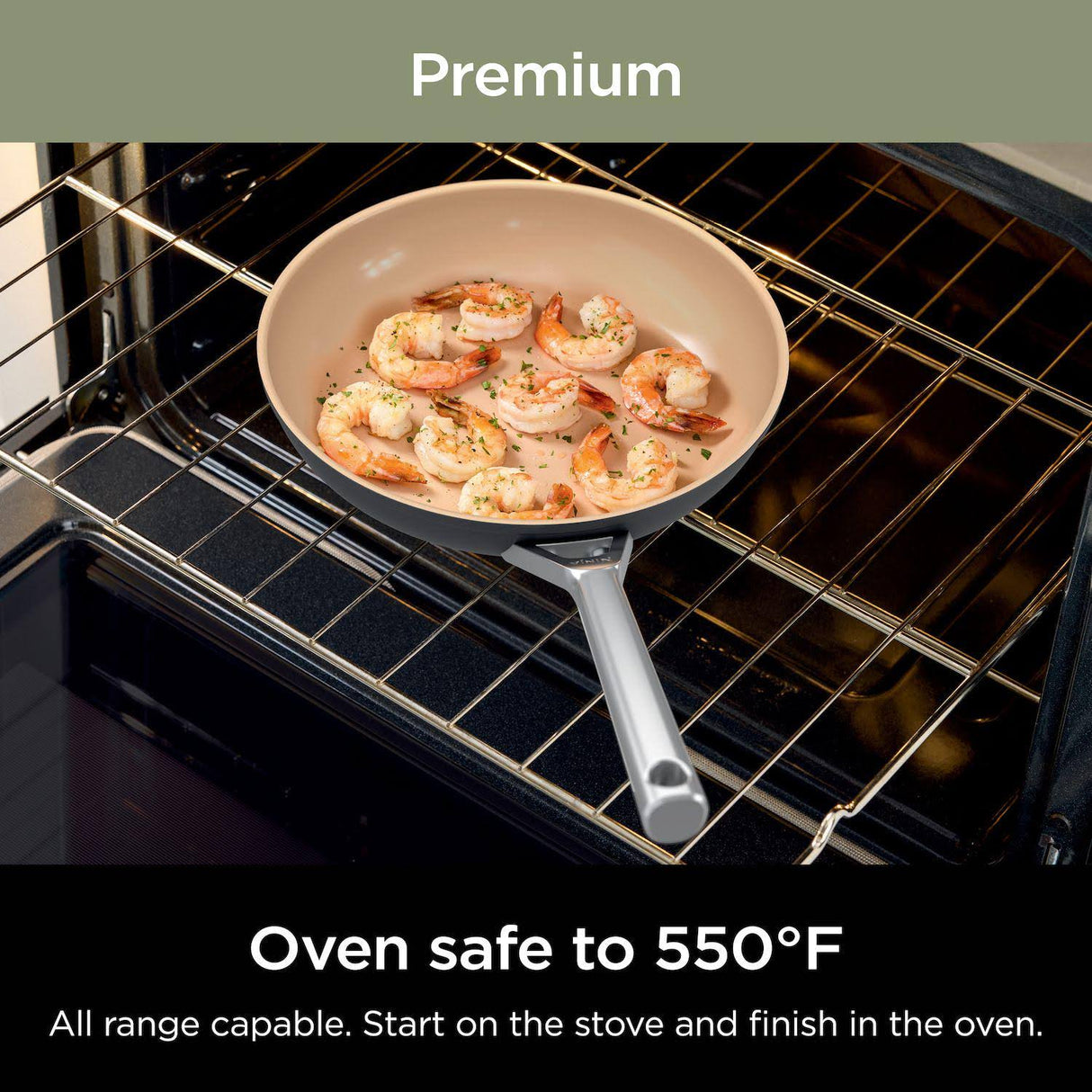 Ninja Extended Life Premium Ceramic 9-Piece Cookware Set | CW99009