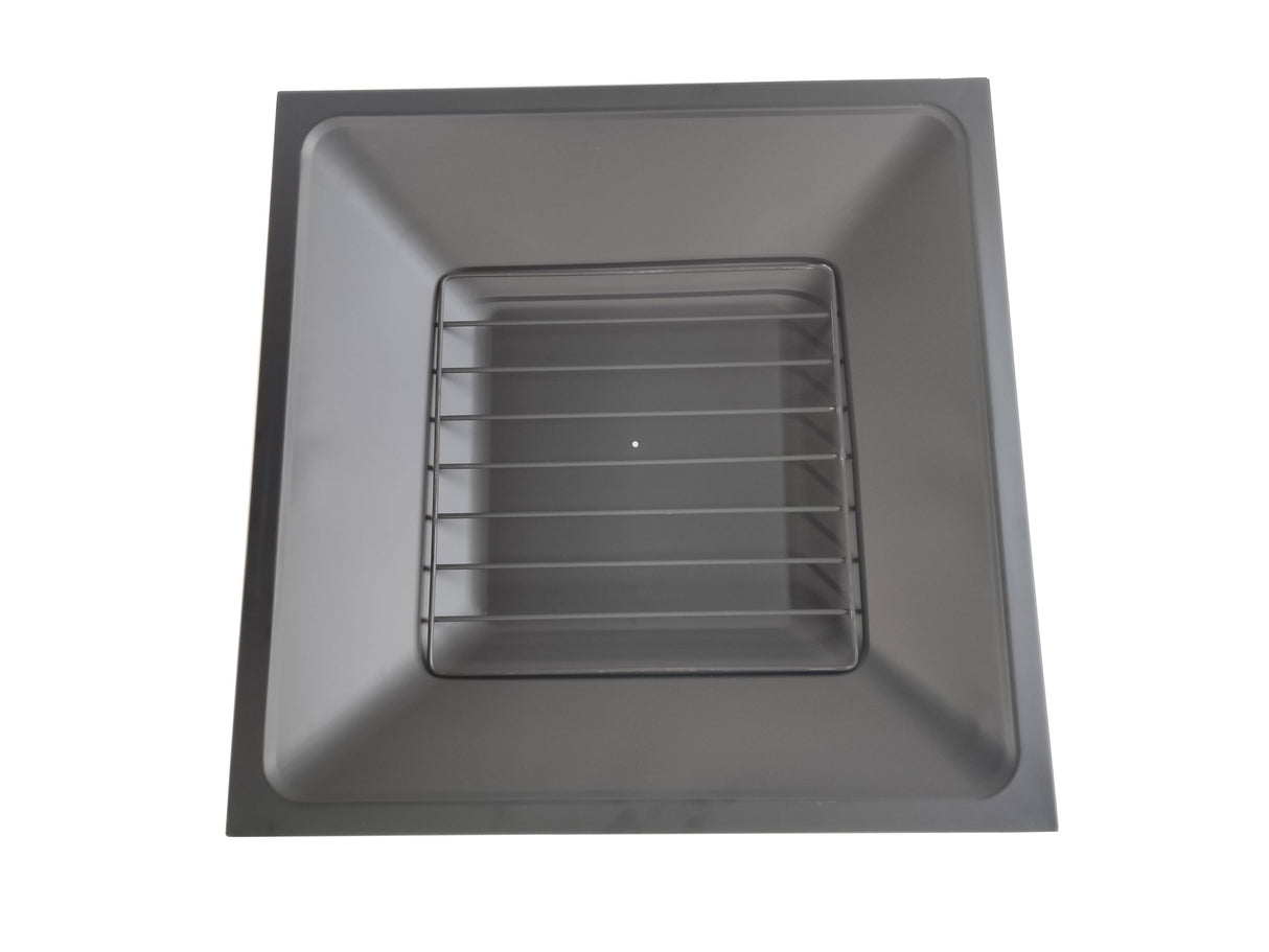 Mainstays Greyson 30 Square Wood Burning Fire Pit with Mesh Screen, Size: 20.47 inch